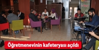 Öğretmenevinin kafeteryası açıldı