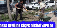 Orta Refüjde Çiçek Dikimi Yapıldı