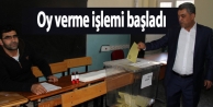 Oy verme işlemi başladı