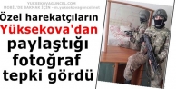 Özel harekatçıların Yüksekova'dan paylaştığı fotoğraf tepki gördü