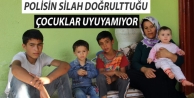 Polisin silah doğrulttuğu çocuklar uyuyamıyor