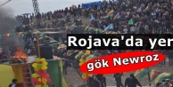 Rojava'da yer gök Newroz