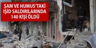 Şam ve Humus’taki IŞİD saldırılarında 140...