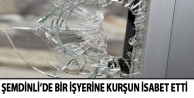 Şemdinli’de Bir İşyerine Kurşun İsabet Etti