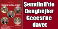 Şemdinli'de Dengbêjler Gecesi'ne davet