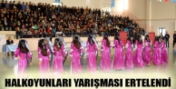 Şemdinli'de Halkoyunları Yarışması Ertelendi