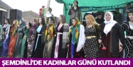 Şemdinli'de Kadınlar Günü Kutlandı