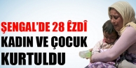 Şengal’de 28 Êzdî kadın ve çocuk kurtuldu