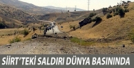 Siirt’teki Saldırı Dünya Basınında 