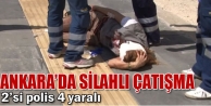 Silahlar ateşlendi: 2’si polis 4 yaralı