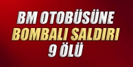 Somali'de BM otobüsüne bombalı saldırı: 9 ölü