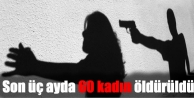 Son üç ayda 60 kadın öldürüldü