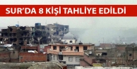 Sur’da 8 kişi tahliye edildi