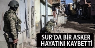 Sur’da bir asker hayatını kaybetti