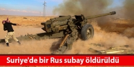 Suriye'de bir Rus subay öldürüldü