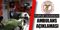 Tabipler Odasında Ambulans Açıklaması