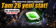 Tam 26 yeni stat!