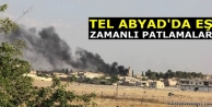 Tel Abyad’da eş zamanlı patlamalar