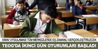 TEOG'da ikinci gün oturumları başladı