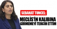 Tuncel: Meclis'in kalıbına girmemeyi tercih ettim