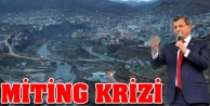 Tunceli'de mitingi krizi