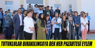 Tutuklular bırakılıncaya dek her Pazartesi eylem