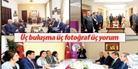 Üç buluşma üç fotoğraf üç yorum