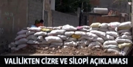 Valilikten Cizre ve Silopi açıklaması