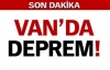 Van'da 4.6 şiddetinde deprem