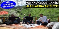 Vatandaşlar Piknik Alanlarına Akın Etti