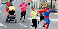 Vodafone İstanbul yarı maratonundan renkli görüntüler