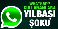 Whatsapp kullananlara yılbaşı şoku