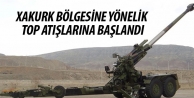 Xakurk bölgesine yönelik top atışlarına başlandı