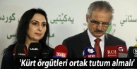 Yüksekdağ: Tüm Kürt partileri AKP'ye karşı ortak...