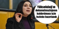 Yüksekdağ’ın dokunulmazlığının kaldırılması...