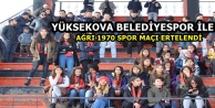 Yüksekova Belediyespor ile Ağrı 1970 Spor Maçı...