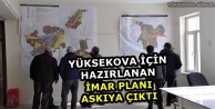 Yüksekova İçin Hazırlanan İmar Planı Askıya Çıktı