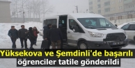 Yüksekova ve Şemdinli'de başarılı öğrenciler...