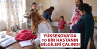 Yüksekova’da 10 bin hastanın bilgileri çalındı