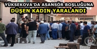 Yüksekova’da Asansör Boşluğuna Düşen Kadın...