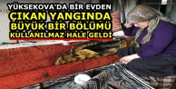 Yüksekova’da Ev Yangını