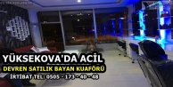 Yüksekova'da Devren Satılık Kuaför Malzemesi