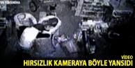 Yüksekova'da Hırsızlık anı kameraya böyle yansıdı