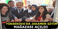 Yüksekova'da Jakamen Giyim Mağazası Açıldı