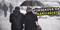 Yüksekova'da Kar Yağışı