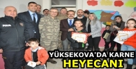 Yüksekova'da Karne Heyecanı