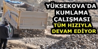 Yüksekova'da Kumlama Çalışması tüm hızıyla devam ediyor