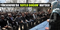 Yüksekova’da Kutlu Doğum Haftası