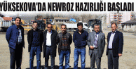 Yüksekova'da Newroz Hazırlığı Başladı