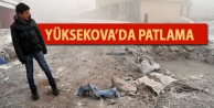 Yüksekova’da Patlama